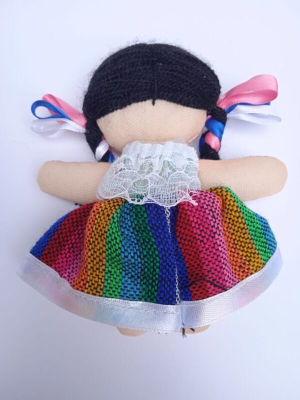 Mexican Lele Squishy Doll – Handmade Soft Plush Toy - Image 3