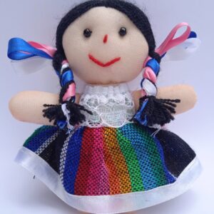 Mexican Lele Squishy Doll – Handmade Soft Plush Toy